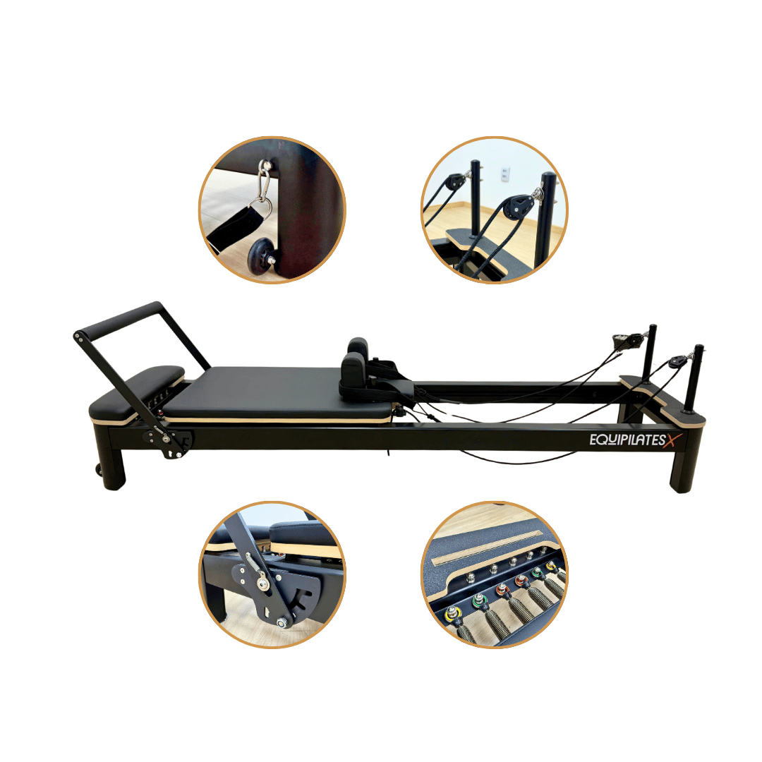 Reformer Equipilates X Black - Imagem 3